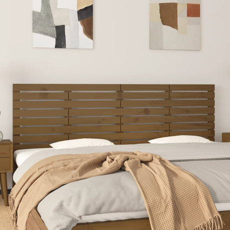 Wall Headboard 96X3X63 Cm Solid Wood Pine