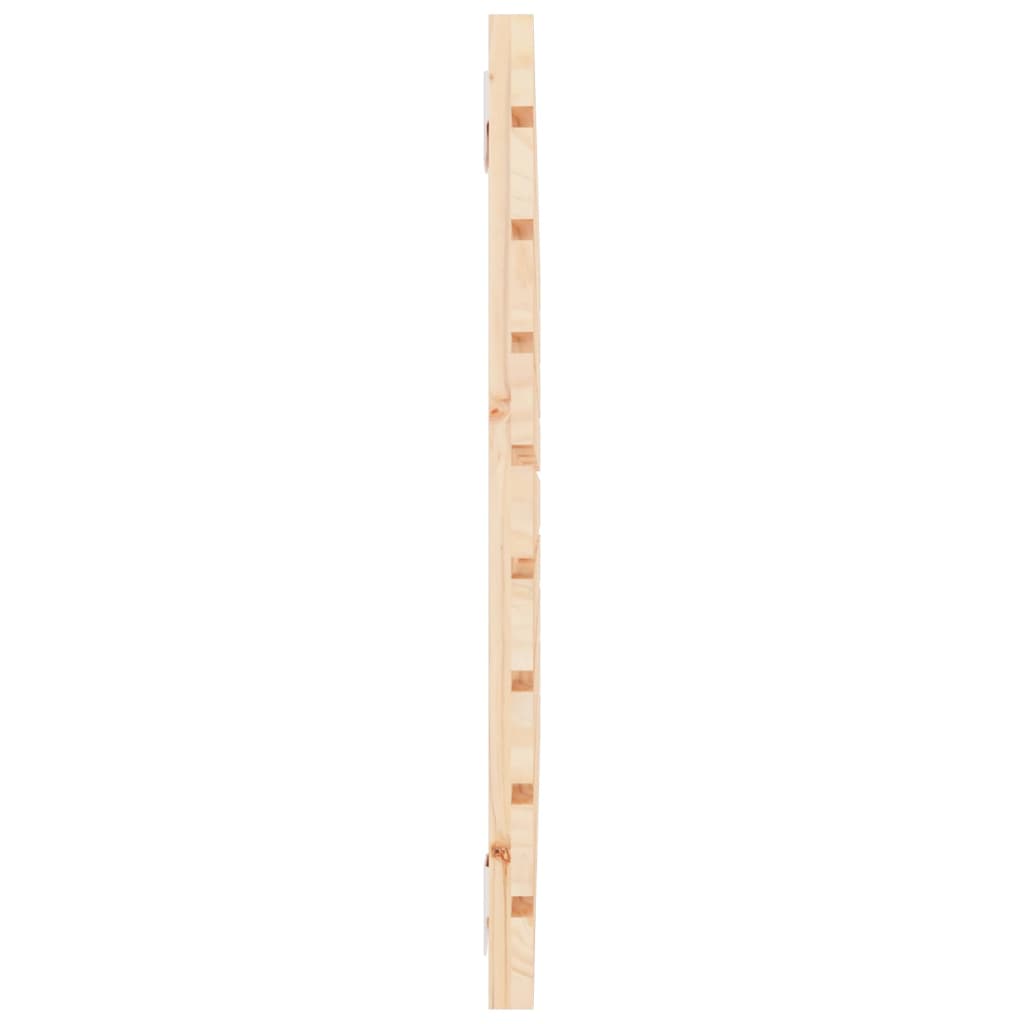 Wall Headboard 96X3X63 Cm Solid Wood Pine