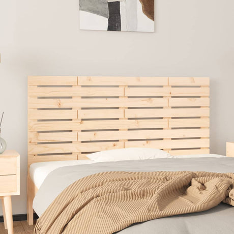 Wall Headboard 96X3X63 Cm Solid Wood Pine