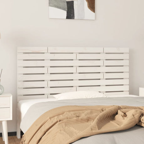 Wall Headboard 96X3X63 Cm Solid Wood Pine