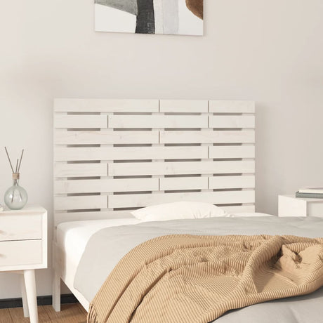Wall Headboard 96X3X63 Cm Solid Wood Pine