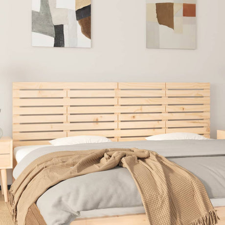 Wall Headboard 96X3X63 Cm Solid Wood Pine
