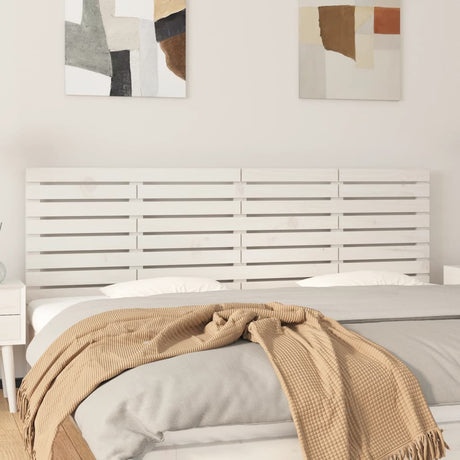 Wall Headboard 96X3X63 Cm Solid Wood Pine
