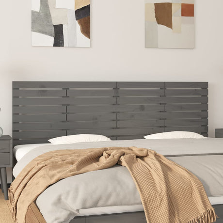 Wall Headboard 96X3X63 Cm Solid Wood Pine