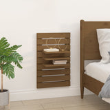 Wall-Mounted Bedside Shelves 2 Pcs Solid Wood Pine