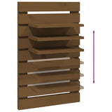 Wall-Mounted Bedside Shelves 2 Pcs Solid Wood Pine