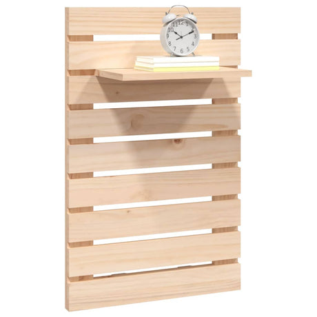Wall-Mounted Bedside Shelves 2 Pcs Solid Wood Pine