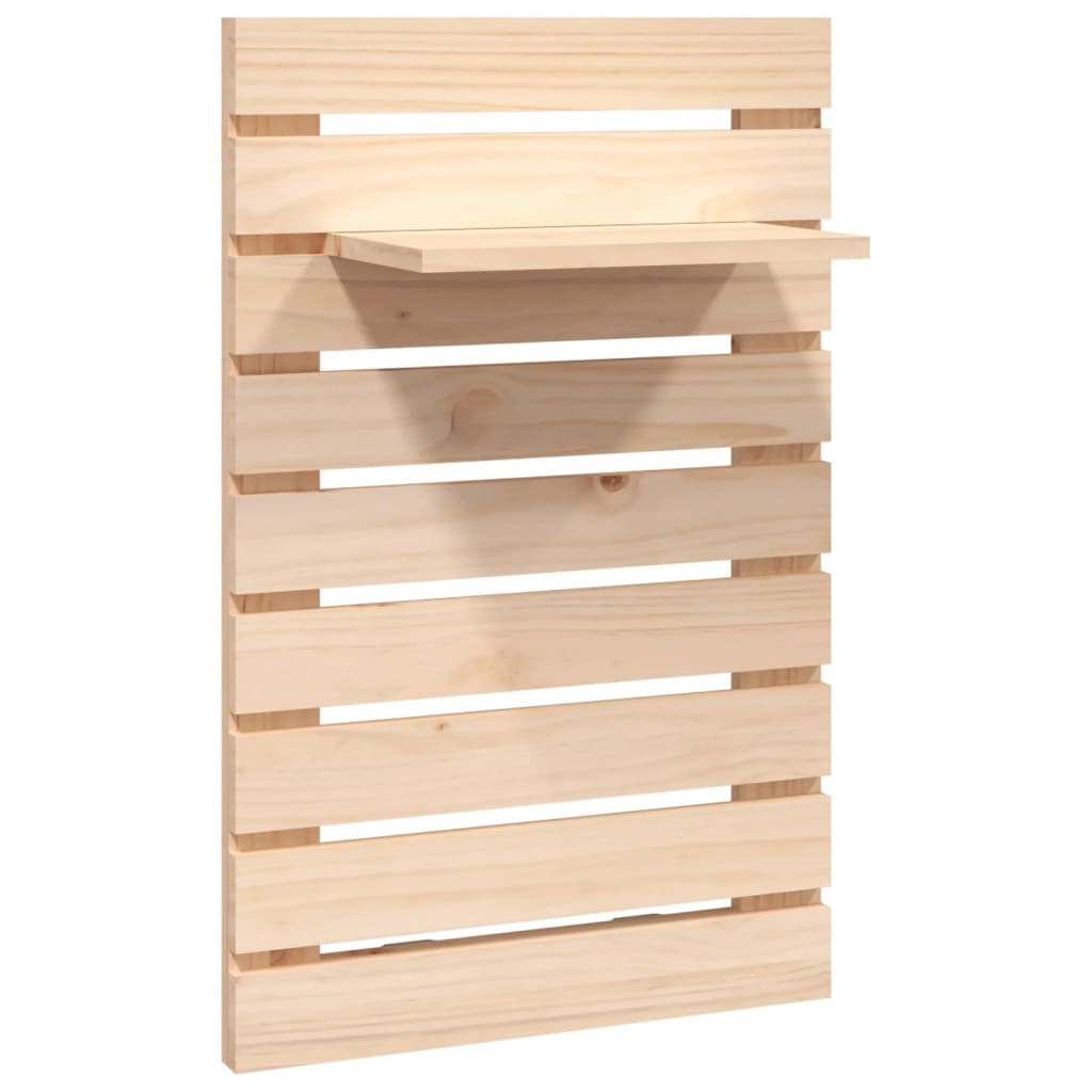 Wall-Mounted Bedside Shelves 2 Pcs Solid Wood Pine