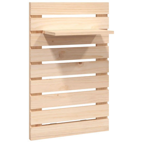 Wall-Mounted Bedside Shelves 2 Pcs Solid Wood Pine