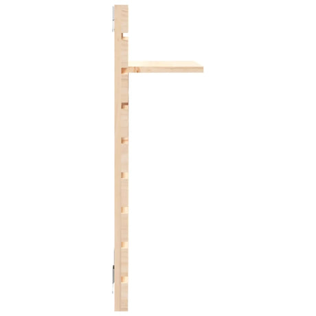 Wall-Mounted Bedside Shelves 2 Pcs Solid Wood Pine