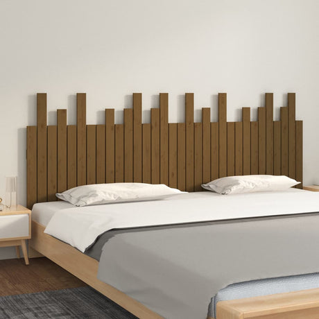 Wall Headboard 166X3X80 Cm Solid Wood Pine