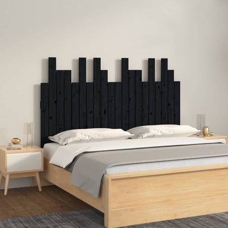 Wall Headboard 166X3X80 Cm Solid Wood Pine