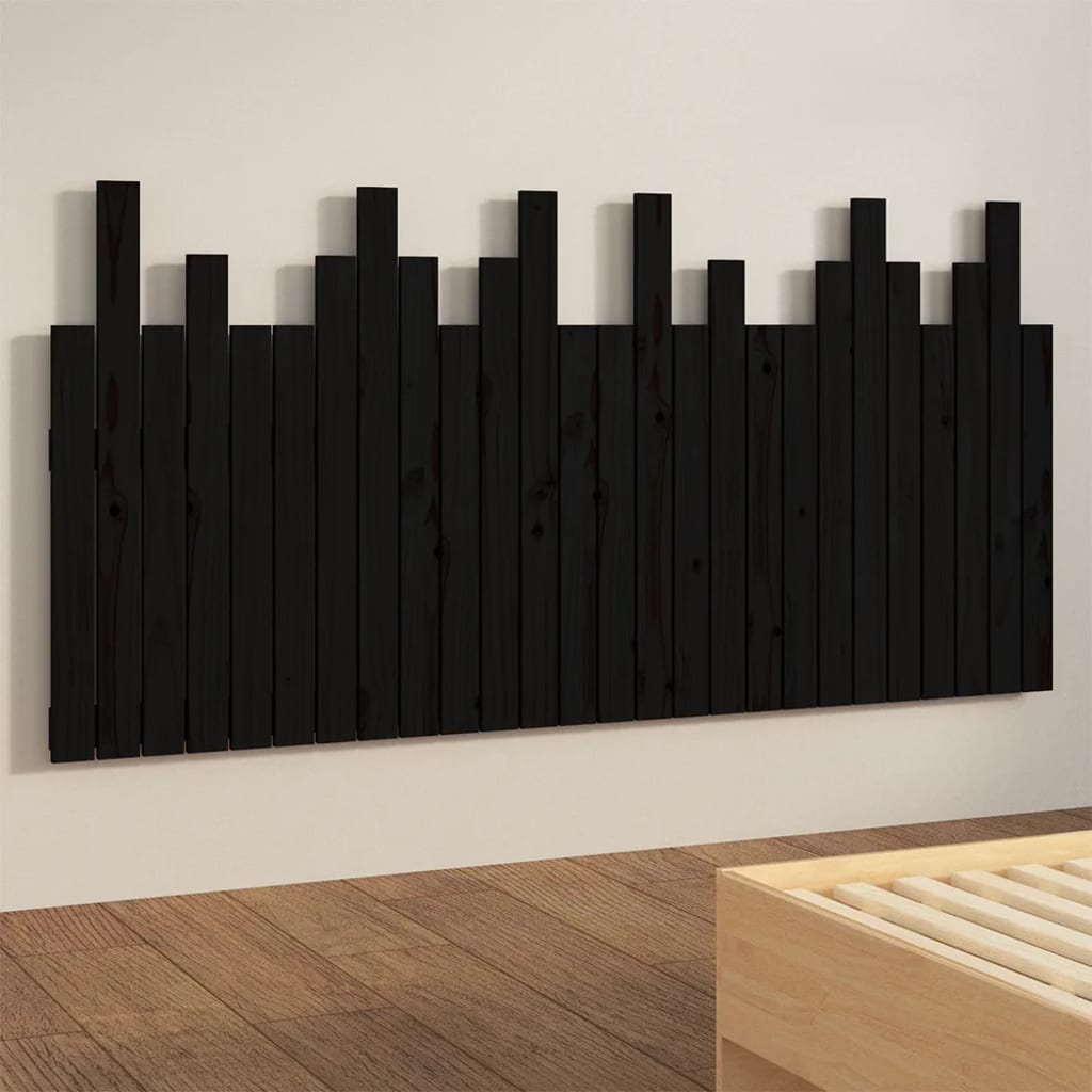 Wall Headboard 166X3X80 Cm Solid Wood Pine