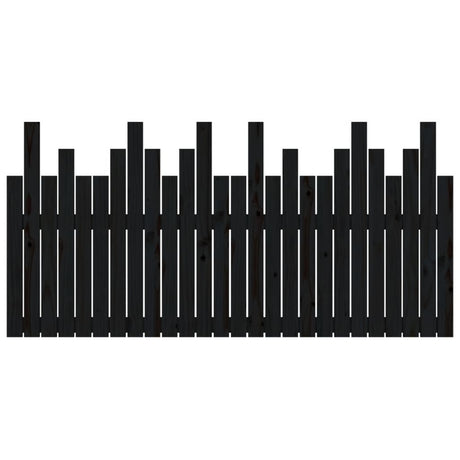 Wall Headboard 166X3X80 Cm Solid Wood Pine