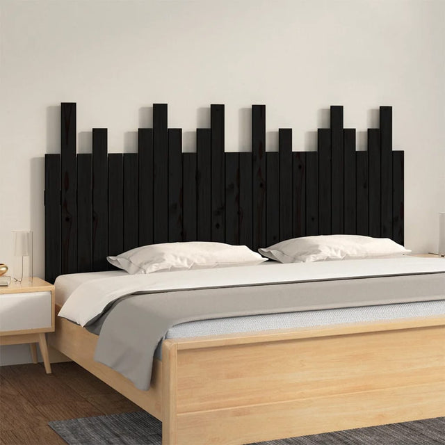 Wall Headboard 166X3X80 Cm Solid Wood Pine