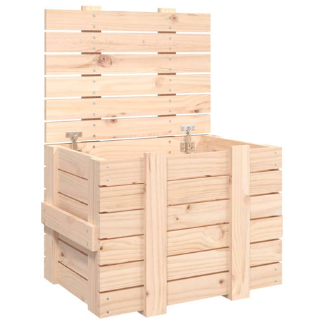 Storage Box Solid Wood Pine