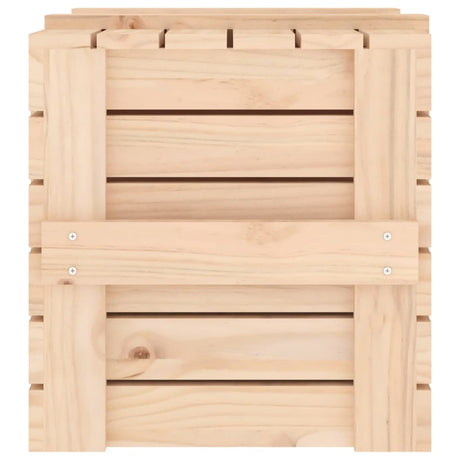 Storage Box Solid Wood Pine