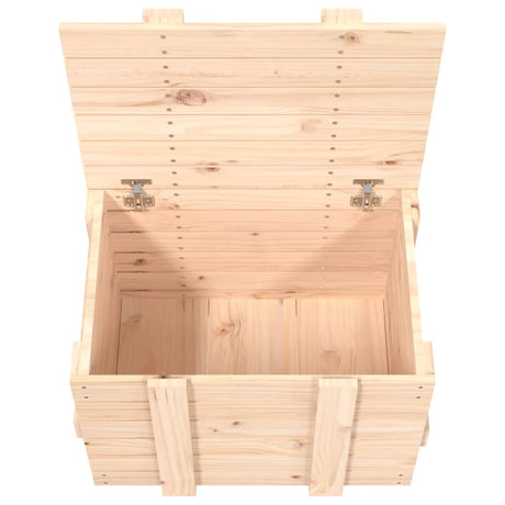 Storage Box Solid Wood Pine