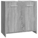 4 Piece Bathroom Furniture Set Engineered Wood
