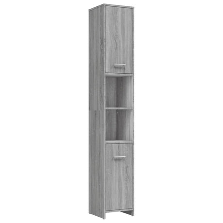 4 Piece Bathroom Furniture Set Engineered Wood