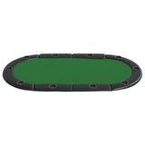 10-Player Folding Poker Tabletop 208X106X3 Cm
