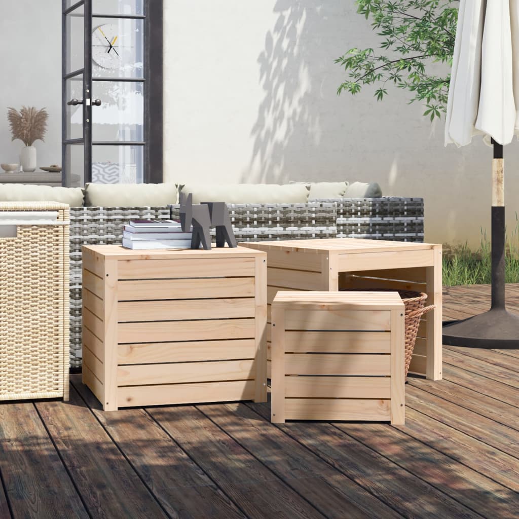 Garden Box Solid Wood Pine