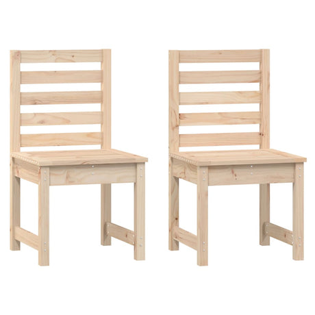 Garden Chairs 2 Pcs Solid Wood Pine