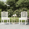 Garden Chairs 2 Pcs Solid Wood Pine