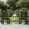 Garden Chairs 2 Pcs Solid Wood Pine