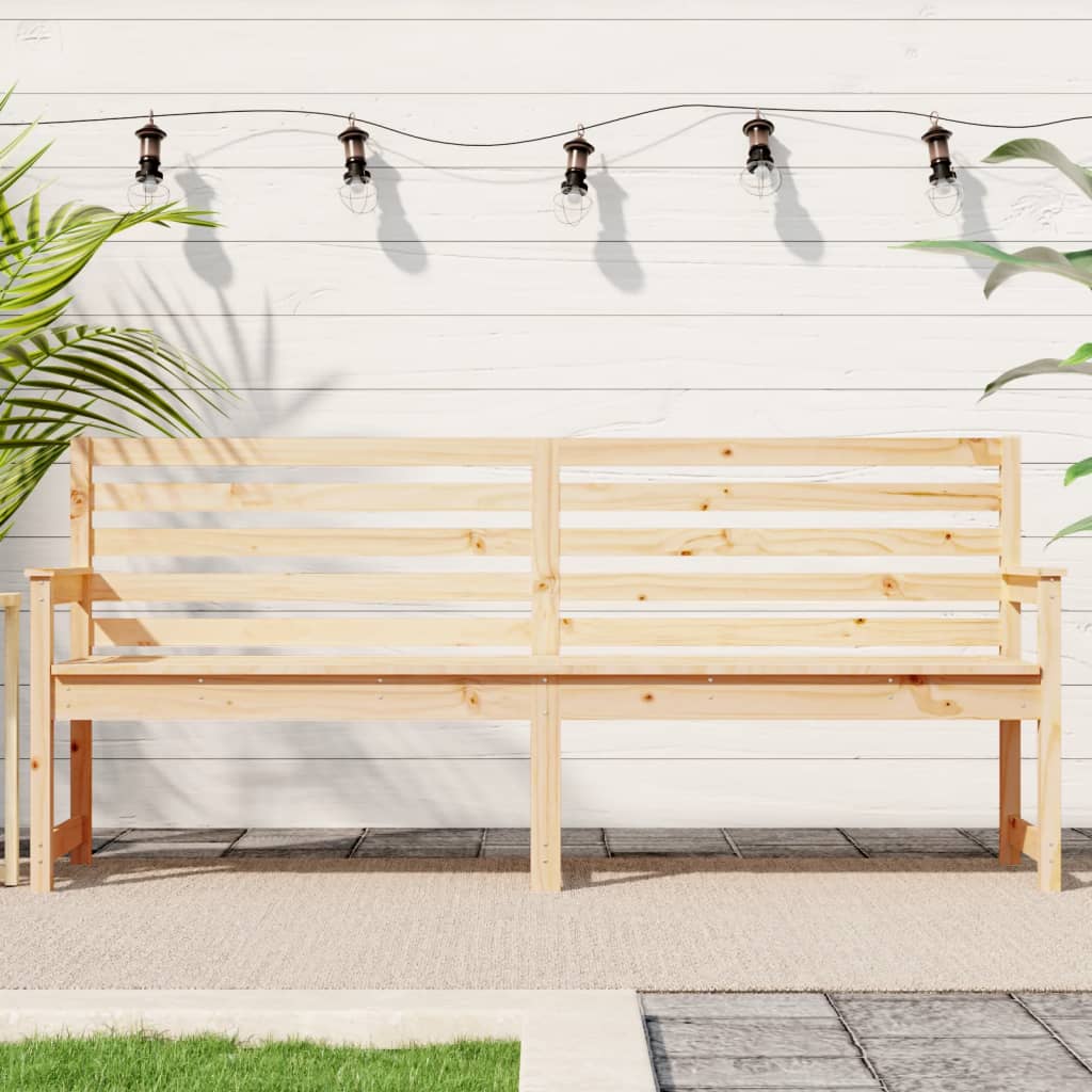 Garden Bench Solid Wood Douglas