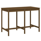 Garden Table Honey Brown 159.5x82.5x110 cm Solid Wood Pine