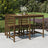 Garden Table Solid Wood Pine