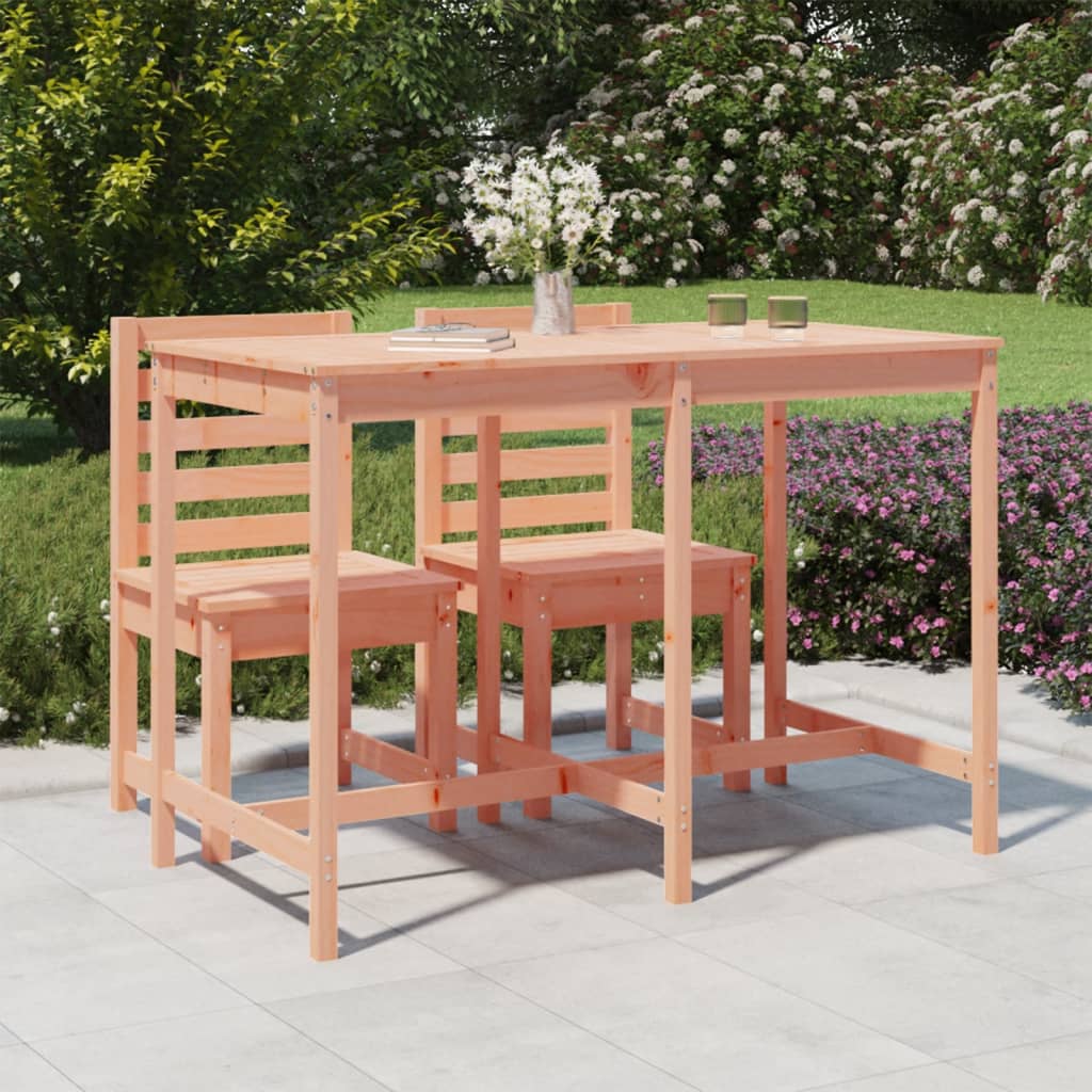 Garden Table Solid Wood Pine
