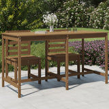 Garden Table Solid Wood Pine