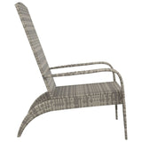 Garden Adirondack Chair Poly Rattan