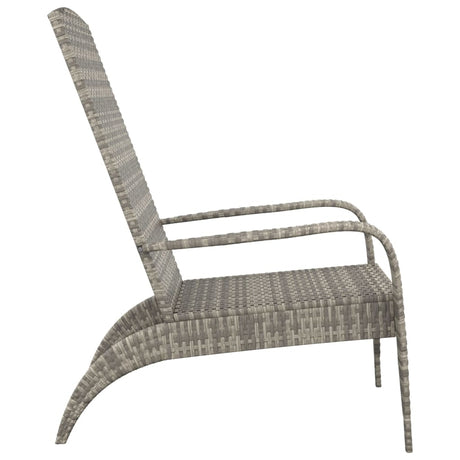 Garden Adirondack Chair Poly Rattan