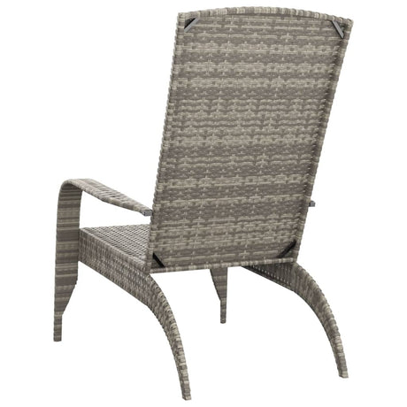 Garden Adirondack Chair Poly Rattan