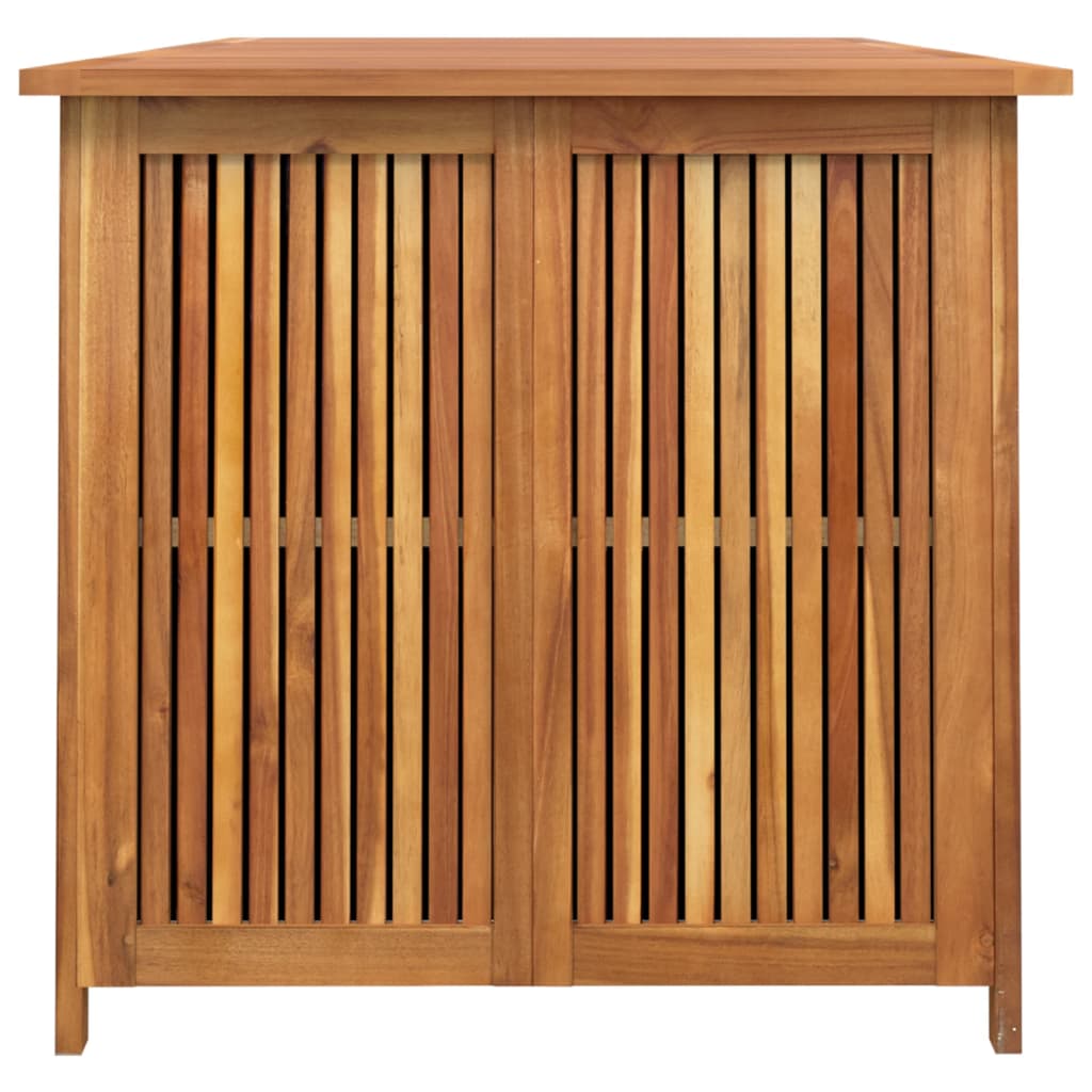 Garden Storage Box Solid Wood Acacia