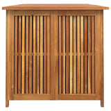 Garden Storage Box Solid Wood Acacia