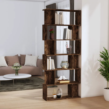 Book Cabinet/Room Divider 80X24X192 Cm Engineered Wood
