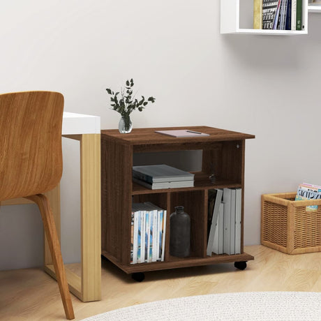 Rolling Cabinet 60X45X60 Cm Engineered Wood