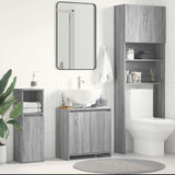 Bathroom Cabinet 60X33X61 Cm Engineered Wood