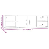 Wall Shelf 102X30X29 Cm Engineered Wood