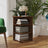 Side Cabinet 35X35X55 Cm Engineered Wood