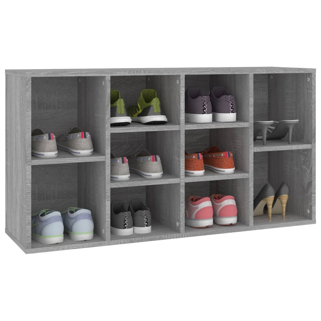 Shoe Bench 103X30X54.5 Cm Engineered Wood