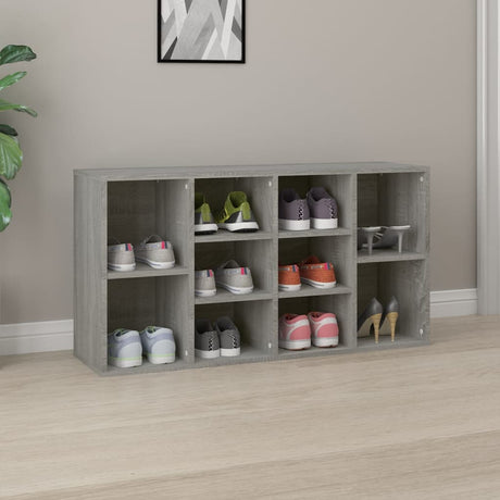 Shoe Bench 103X30X54.5 Cm Engineered Wood