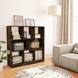 Book Cabinet 97.5X29.5X100 Cm Engineered Wood
