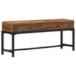 Tv Cabinet 110X30X46 Cm Solid Wood Reclaimed