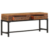 Tv Cabinet 110X30X46 Cm Solid Wood Reclaimed