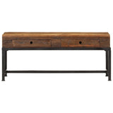 Tv Cabinet 110X30X46 Cm Solid Wood Reclaimed